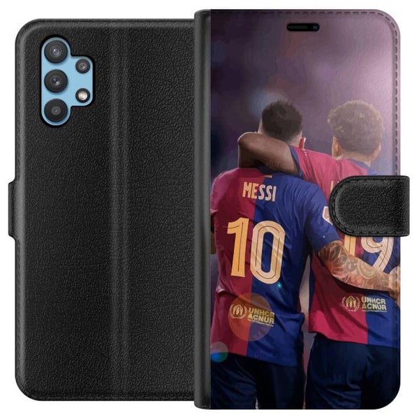 Kompatibelt Plånboksfodral till Samsung Galaxy A32 5G Lamine Yamal Messi Kompatibelt Plånboksfodral till Samsung Galaxy A32 5G Lamine Yamal Messi