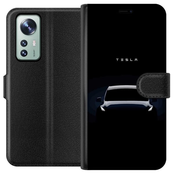 Kompatibelt Lommeboketui til Xiaomi 12 Tesla