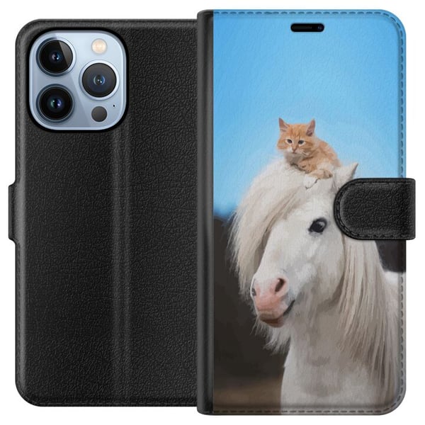 Yhteensopiva Lompakkokotelo Apple iPhone 13 Pro Sudet Yhteensopiva Lompakkokotelo Apple iPhone 13 Pro Sudet