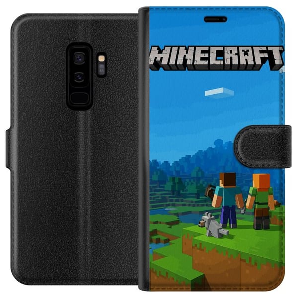 Yhteensopiva Lompakkokotelo Samsung Galaxy S9+ Minecraft Key Art Yhteensopiva Lompakkokotelo Samsung Galaxy S9+ Minecraft Key Art