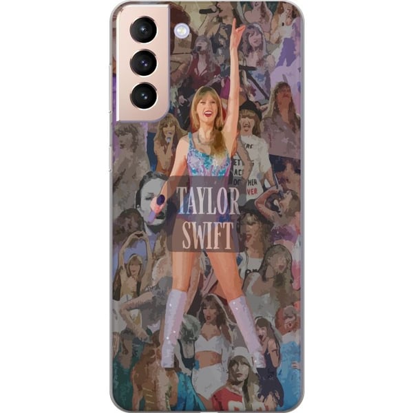 Kompatibelt Mobildeksel til Samsung Galaxy S21 Taylor Swift Kompatibelt Mobildeksel til Samsung Galaxy S21 Taylor Swift