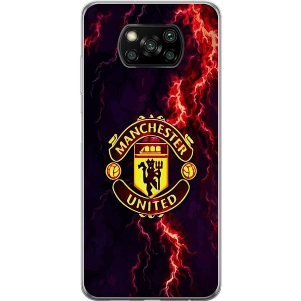 Kompatibel Mobilcover til Xiaomi Poco X3 NFC Manchester United