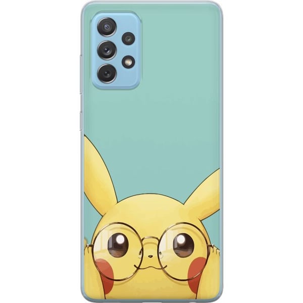 Kompatibelt Mobildeksel til Samsung Galaxy A52 5G Pikachu briller Kompatibelt Mobildeksel til Samsung Galaxy A52 5G Pikachu briller