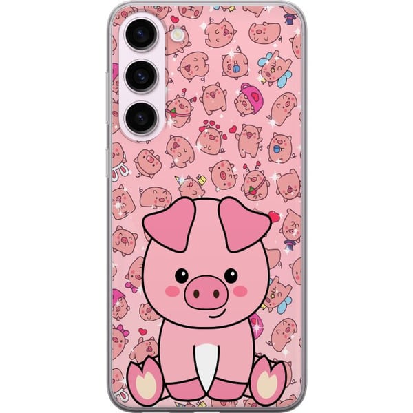 Kompatibel Mobilcover til Samsung Galaxy S23+ Kawaii Gris Sød Lyserød Dyr Anime Kompatibel Mobilcover til Samsung Galaxy S23+ Kawaii Gris Sød Lyserød Dyr Anime