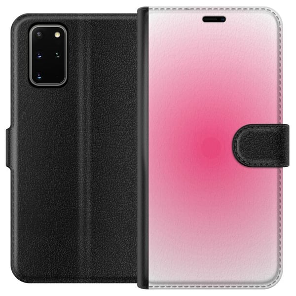 Kompatibelt Plånboksfodral till Samsung Galaxy S20+ Rosa Moln