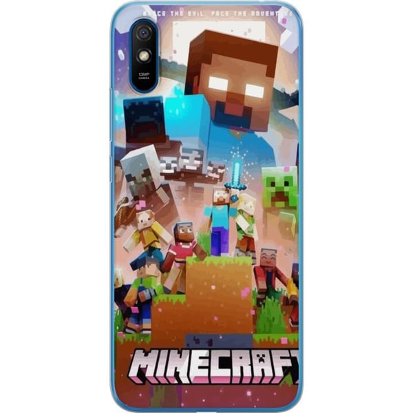 Kompatibelt Mobilskal till Xiaomi Redmi 9A Minecraft