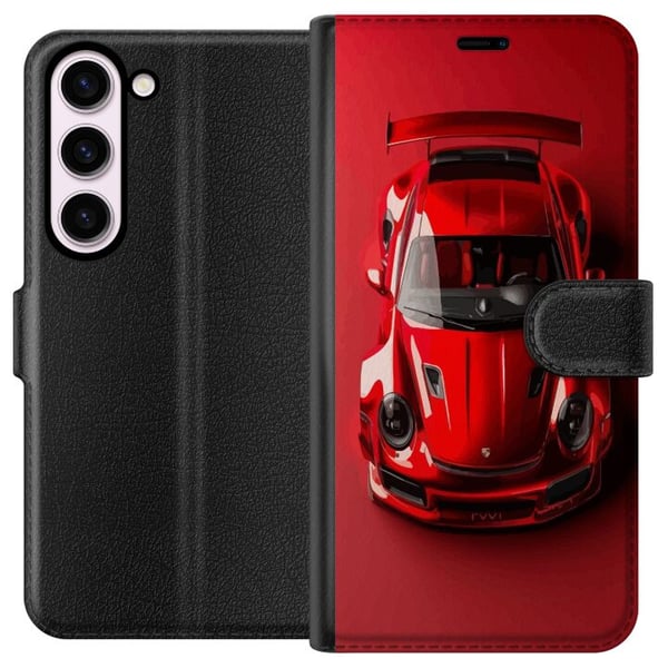 Kompatibel Tegnebogsetui til Samsung Galaxy S23 Porsche Kompatibel Tegnebogsetui til Samsung Galaxy S23 Porsche