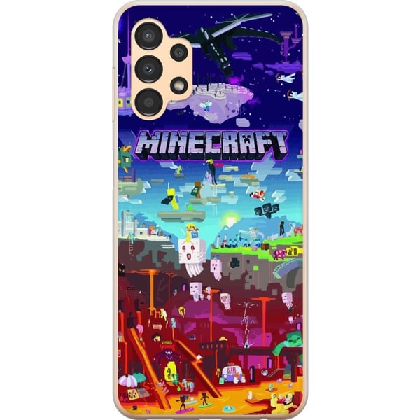Kompatibelt Mobildeksel til Samsung Galaxy A13 Minecraft Kompatibelt Mobildeksel til Samsung Galaxy A13 Minecraft