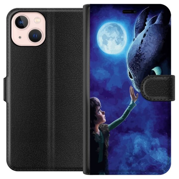 Kompatibelt Plånboksfodral till Apple iPhone 13 mini Draktränaren How to Train Your Dragon Kompatibelt Plånboksfodral till Apple iPhone 13 mini Draktränaren How to Train Your Dragon
