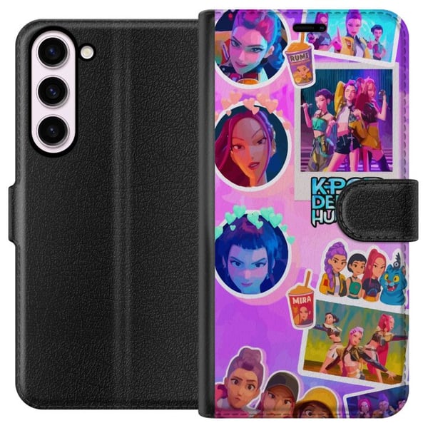 Yhteensopiva Lompakkokotelo Samsung Galaxy S23+ KPop Demon Hunters kawaii keräilyhahmo