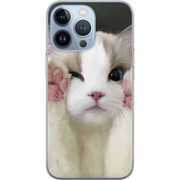 Yhteensopiva Puhelinkuori Apple iPhone 13 Pro Kissa Yhteensopiva Puhelinkuori Apple iPhone 13 Pro Kissa