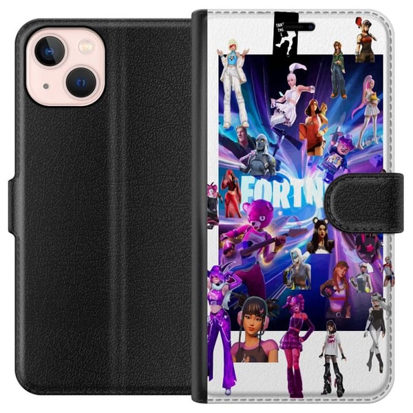 Kompatibelt Lommeboketui til Apple iPhone 13 mini Fortnite Kompatibelt Lommeboketui til Apple iPhone 13 mini Fortnite