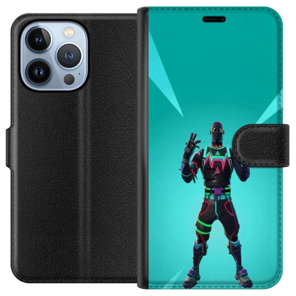 Kompatibelt Plånboksfodral till Apple iPhone 13 Pro black knight fortnite Kompatibelt Plånboksfodral till Apple iPhone 13 Pro black knight fortnite