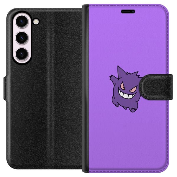 Kompatibel Tegnebogsetui til Samsung Galaxy S23+ Gengar Pokémon Kompatibel Tegnebogsetui til Samsung Galaxy S23+ Gengar Pokémon