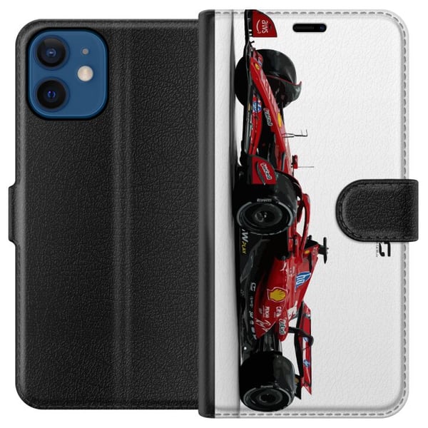 Kompatibel Tegnebogsetui til Apple iPhone 12 mini Formel 1-racing F1-sportsvogn