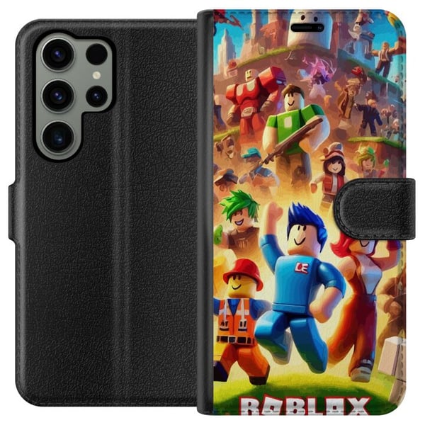 Kompatibel Tegnebogsetui til Samsung Galaxy S23 Ultra Roblox