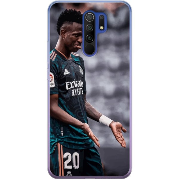 Kompatibelt Mobilskal till Xiaomi Redmi 9 Vinicius Junior Brazil Football Star