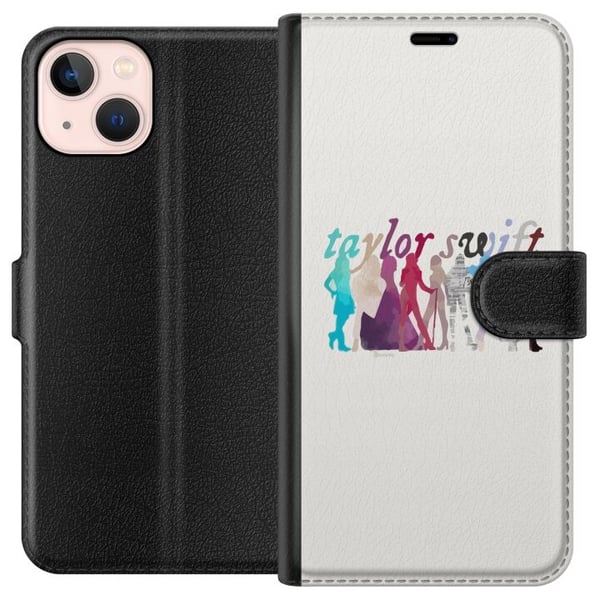 Kompatibelt Lommeboketui til Apple iPhone 13 mini Taylor Swift Kompatibelt Lommeboketui til Apple iPhone 13 mini Taylor Swift