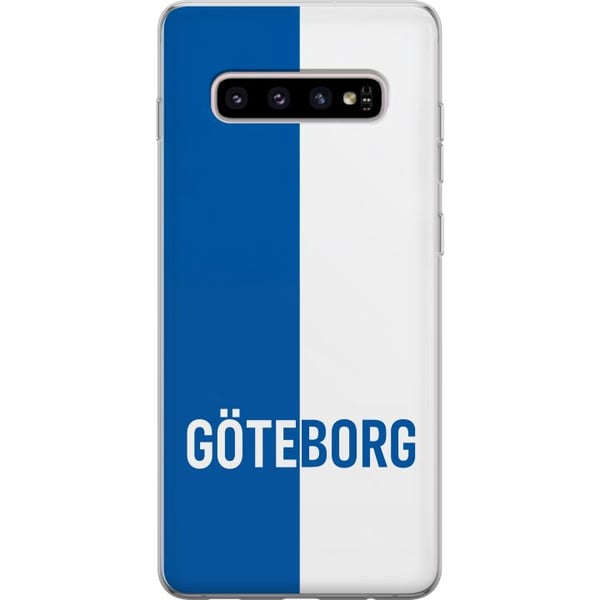 Kompatibel Mobilcover til Samsung Galaxy S10+ Göteborg - fodbold