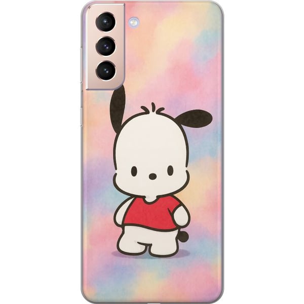 Kompatibel Mobilcover til Samsung Galaxy S21 Kawaii Sanrio Pochacco
