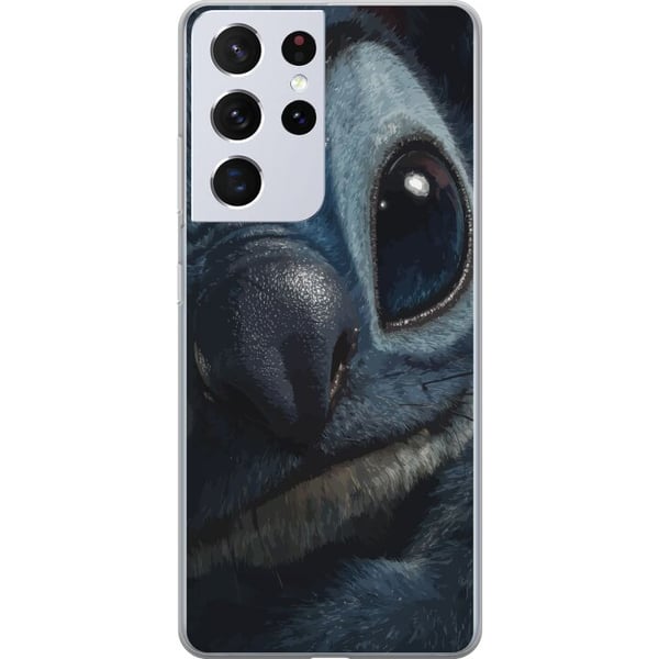 Kompatibel Mobilcover til Samsung Galaxy S21 Ultra 5G Stitch Disney Lilo Sød Karakter