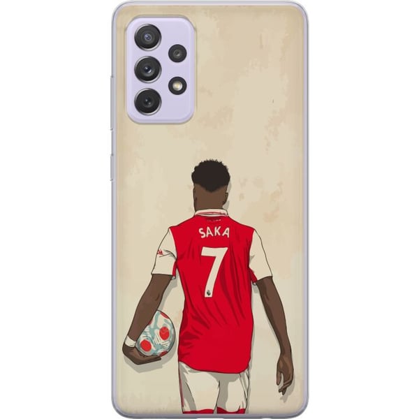 Kompatibel Mobilcover til Samsung Galaxy A52s 5G Saka Fotboll Arsenal FC Motiv Spelare Premier League