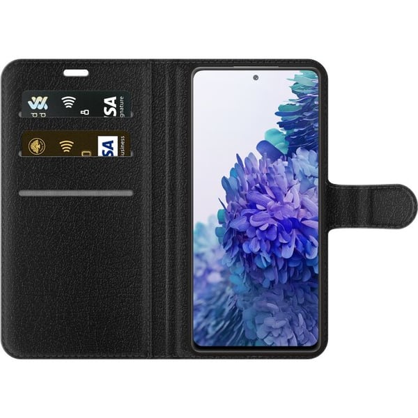 Kompatibel Tegnebogsetui til Samsung Galaxy S20 FE Luksus Jordbær