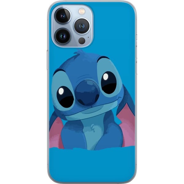 Yhteensopiva Puhelinkuori Apple iPhone 13 Pro Max Stitch Sininen