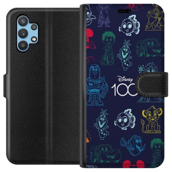 Kompatibelt Plånboksfodral till Samsung Galaxy A32 5G Disney 100 Kompatibelt Plånboksfodral till Samsung Galaxy A32 5G Disney 100