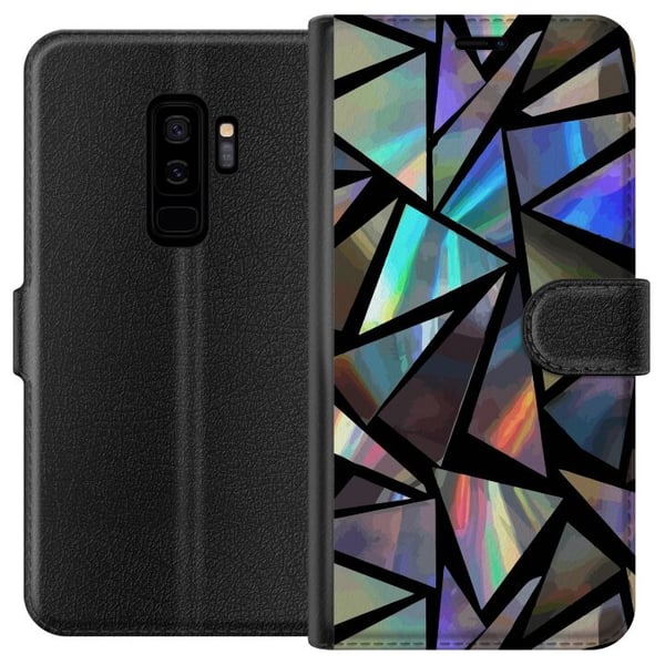 Kompatibelt Lommeboketui til Samsung Galaxy S9+ 3D Refleksjon Kompatibelt Lommeboketui til Samsung Galaxy S9+ 3D Refleksjon