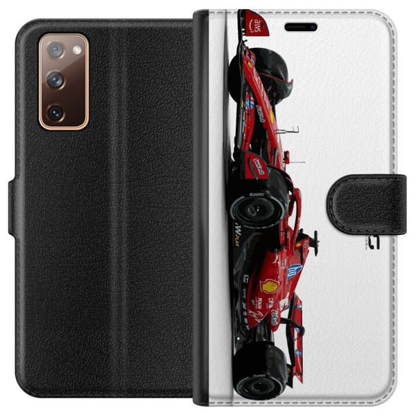 Kompatibelt Plånboksfodral till Samsung Galaxy S20 FE Formula 1 Racing F1 Sports Car