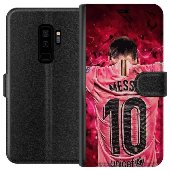 Kompatibelt Plånboksfodral till Samsung Galaxy S9+ Messi Fotboll Barcelona Argentina Motiv Legendarisk Spelare FC Barcelona Nummer 10 Sport Fotboll Kompatibelt Plånboksfodral till Samsung Galaxy S9+ Messi Fotboll Barcelona Argentina Motiv Legendarisk Spelare FC Barcelona Nummer 10 Sport Fotboll