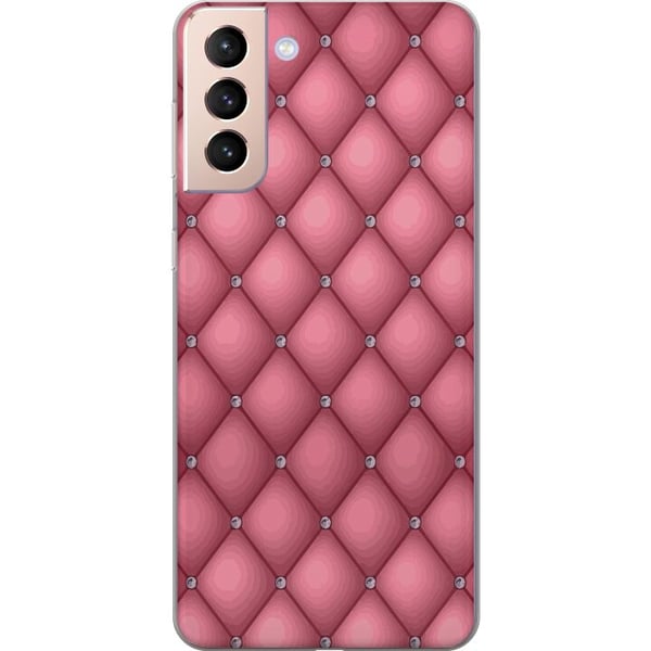 Kompatibel Mobilcover til Samsung Galaxy S21 Unikt Lyserød Mønster