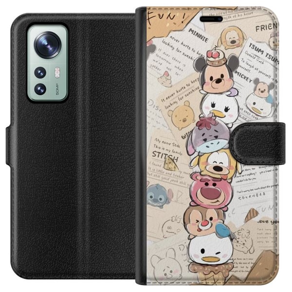 Yhteensopiva Lompakkokotelo Xiaomi 12 Disneyn hahmot Pixar Marvel Prinsessa