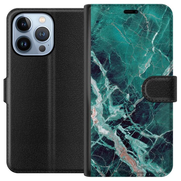 Yhteensopiva Lompakkokotelo Apple iPhone 13 Pro Marmor Yhteensopiva Lompakkokotelo Apple iPhone 13 Pro Marmor