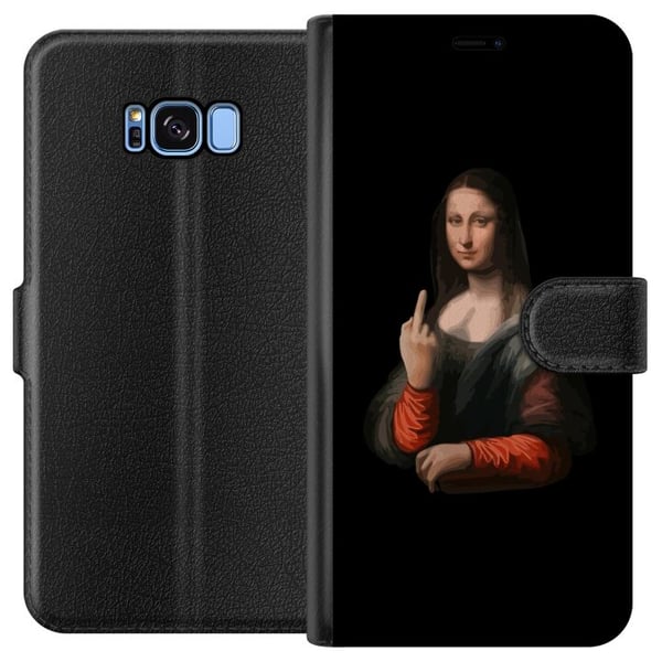 Kompatibelt Plånboksfodral till Samsung Galaxy S8 Lisa Fuck Kompatibelt Plånboksfodral till Samsung Galaxy S8 Lisa Fuck