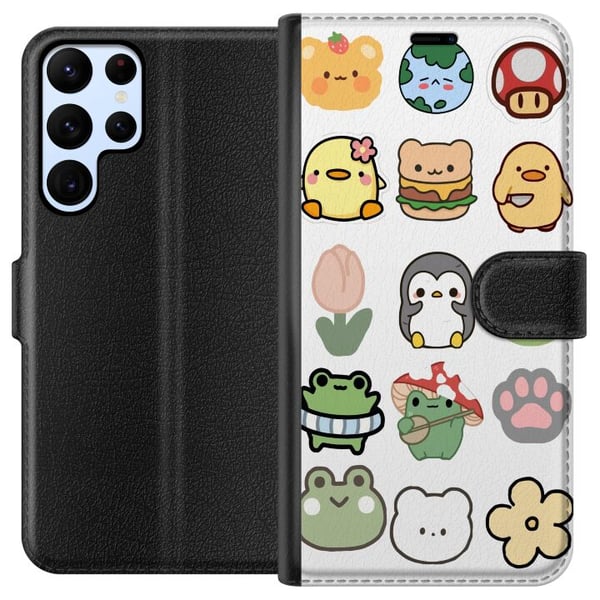 Yhteensopiva Lompakkokotelo Samsung Galaxy S22 Ultra 5G Kawaii Friends