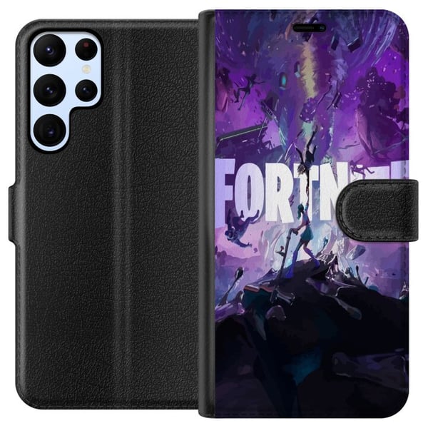 Kompatibel Tegnebogsetui til Samsung Galaxy S22 Ultra 5G Fortnite