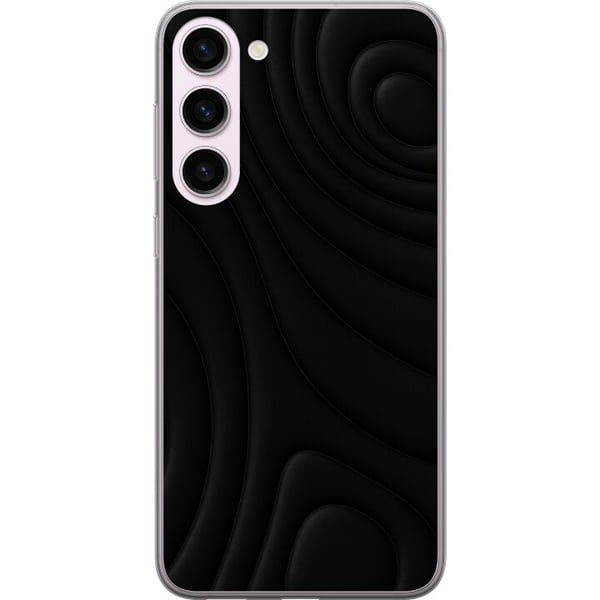 Kompatibel Mobilcover til Samsung Galaxy S23+ Sorte Bølger Kompatibel Mobilcover til Samsung Galaxy S23+ Sorte Bølger