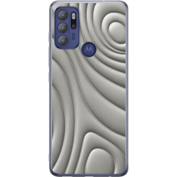 Kompatibel Mobilcover til Motorola Moto G60S Sølvbølger