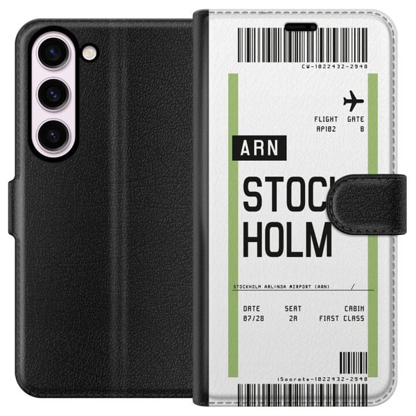 Kompatibel Tegnebogsetui til Samsung Galaxy S23 Stockholm Kompatibel Tegnebogsetui til Samsung Galaxy S23 Stockholm