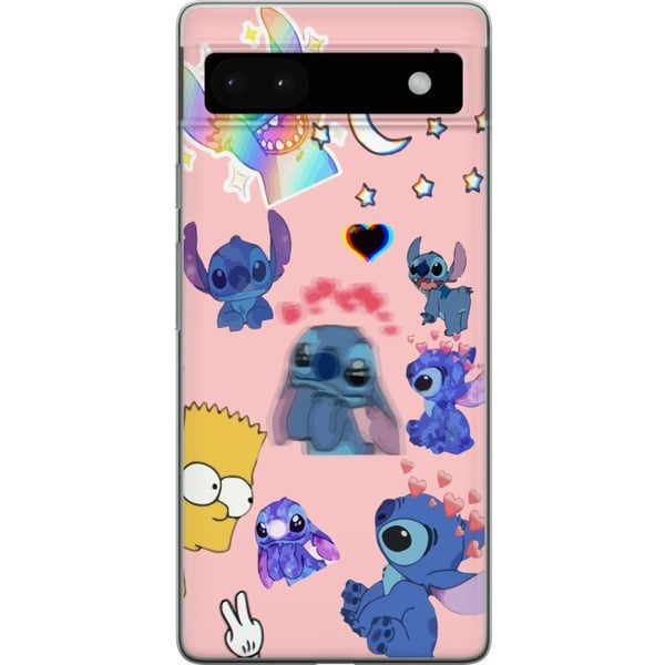 Yhteensopiva Puhelinkuori Google Pixel 6a Stitch