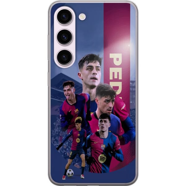 Kompatibel Mobilcover til Samsung Galaxy S23 Pedri Barcelona Spanien fodbold midtbanespiller ungt talent teknisk dygtig spiller med stærk udvikling o Kompatibel Mobilcover til Samsung Galaxy S23 Pedri Barcelona Spanien fodbold midtbanespiller ungt talent teknisk dygtig spiller med stærk udvikling o