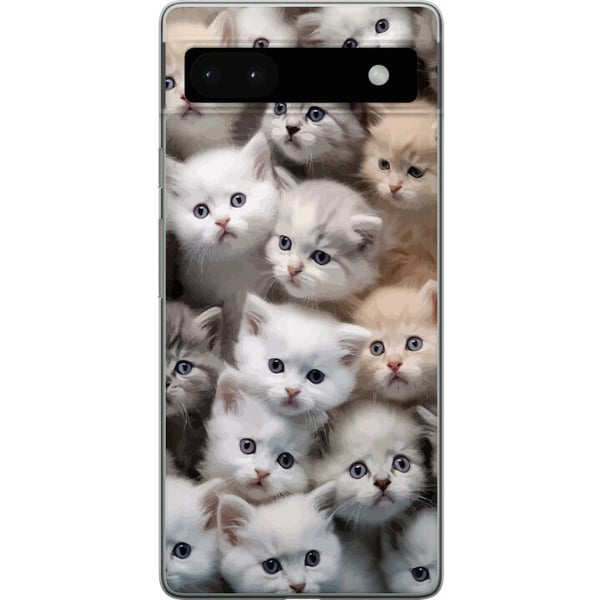 Yhteensopiva Puhelinkuori Google Pixel 6a Kissat