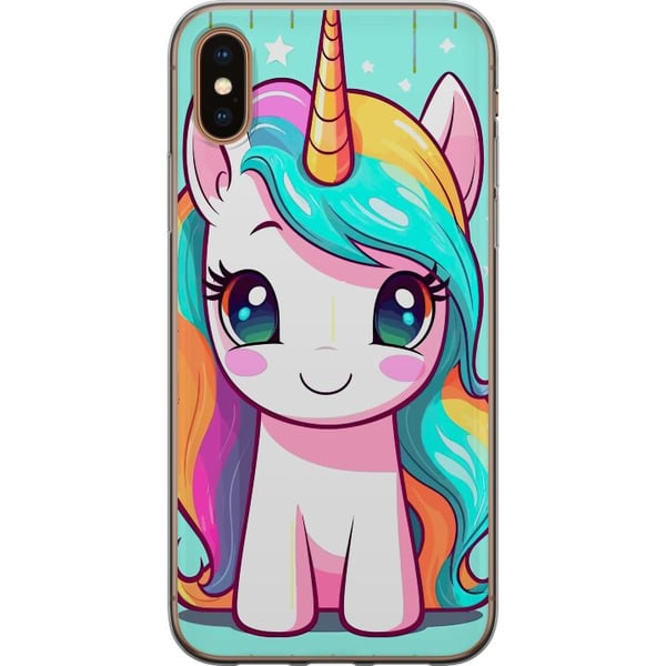 Yhteensopiva Puhelinkuori Apple iPhone XS Söpö Yksisarvin Yhteensopiva Puhelinkuori Apple iPhone XS Söpö Yksisarvin