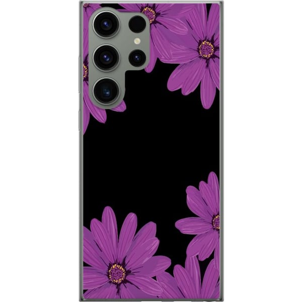 Kompatibelt Mobildeksel til Samsung Galaxy S23 Ultra Blomsterverk Kompatibelt Mobildeksel til Samsung Galaxy S23 Ultra Blomsterverk
