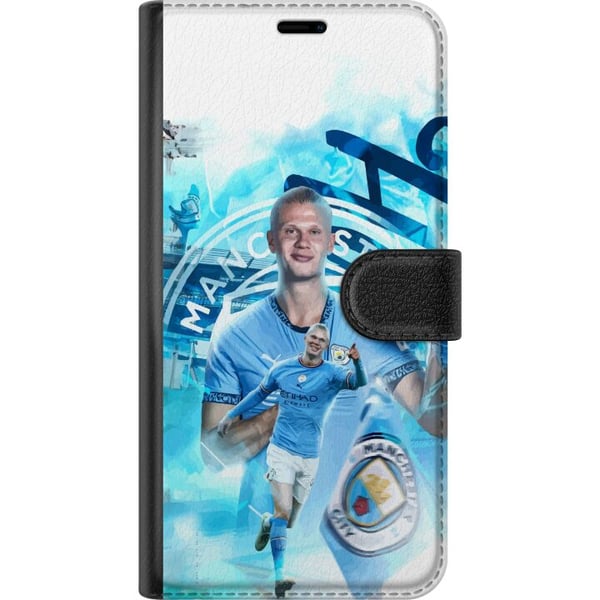 Kompatibelt Lommeboketui til Samsung Galaxy S10 Lite Erling Haaland Manchester City Norge ultrarask og sterk spiss med utrolig effektivitet og toppni