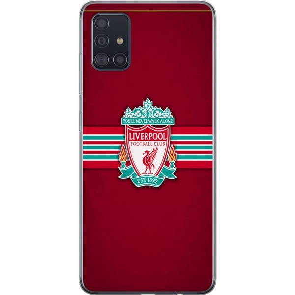 Kompatibel Mobilcover til Samsung Galaxy A51 Liverpool supporterudstyr fodbold merch rød