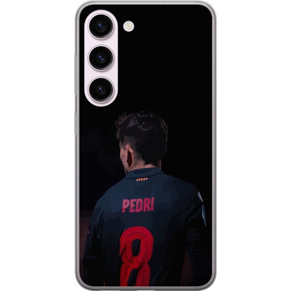 Kompatibelt Mobildeksel til Samsung Galaxy S23 Pedri FC Barcelona Fotball Spansk Midtbanespiller Mål Sportsmotivasjon Fans Barn Ungdom
