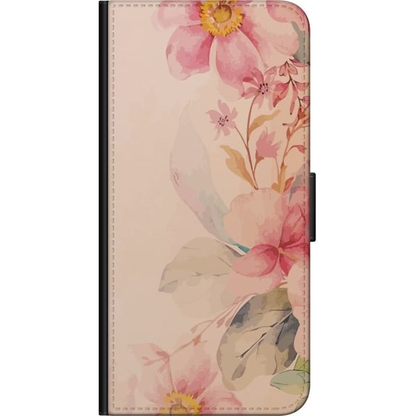 Kompatibelt Plånboksfodral till Samsung Galaxy A20s Färgglada Blommor